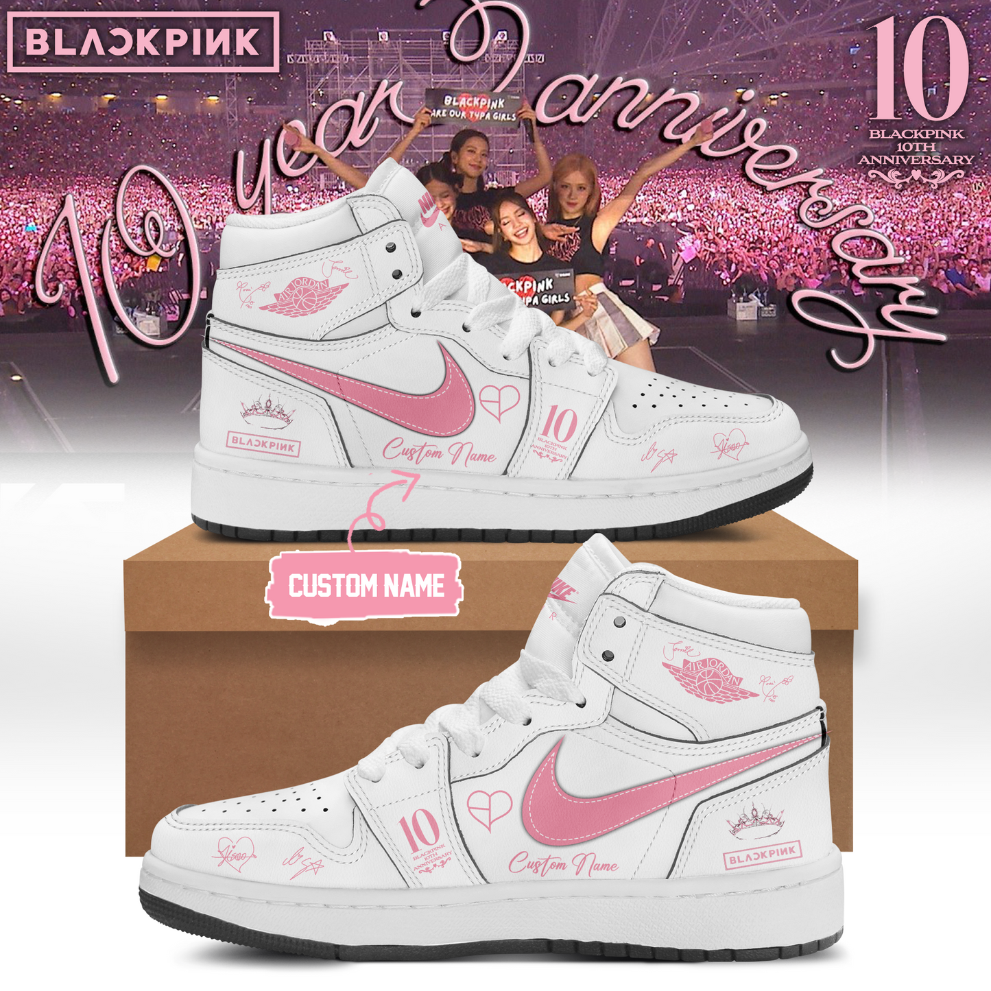 _.10TH ANNIVERSARY & COMEBACK EDITION Limited Edition Signature – Shoes 15