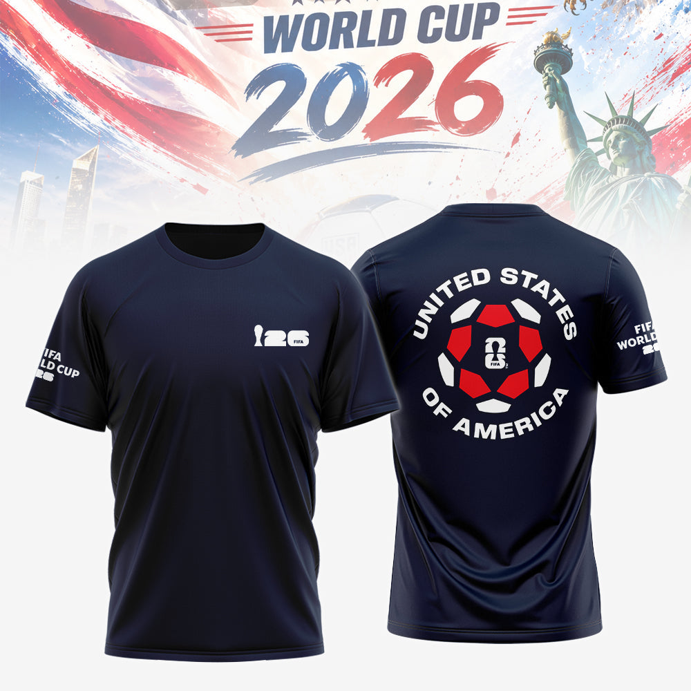 USA Soccer Fan Shirt – World Cup 2026 Edition