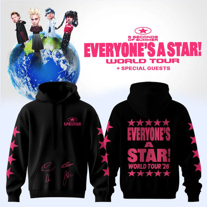 _5SOS EVERYONE’S A STAR! World Tour Hoodie