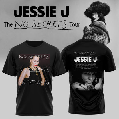 Jessie J “The No Secrets Tour” 2026 – Tshirt2