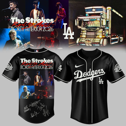 ,,MLB X The Strokes ”Reality Awaits North America 2026” Limited Edition Signature – Jersey 2