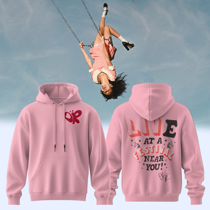 Olivia Rodrigo ‘you seem pretty sad for a girl so in love’ signed Hoodie