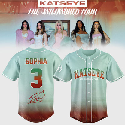 KATSEYE THE WILDWORLD TOUR Jersey