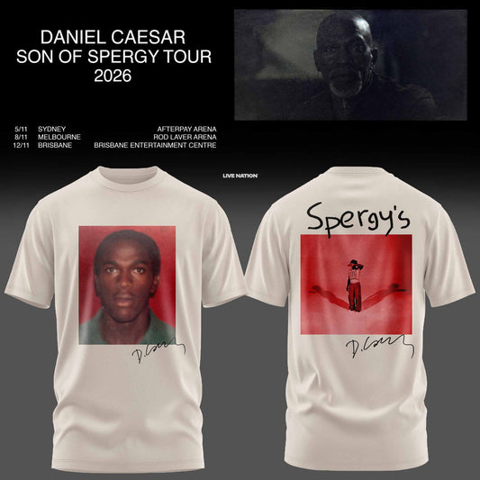 .DANIEL CAESAR – SON OF SPERGY TOUR 2026 TEE