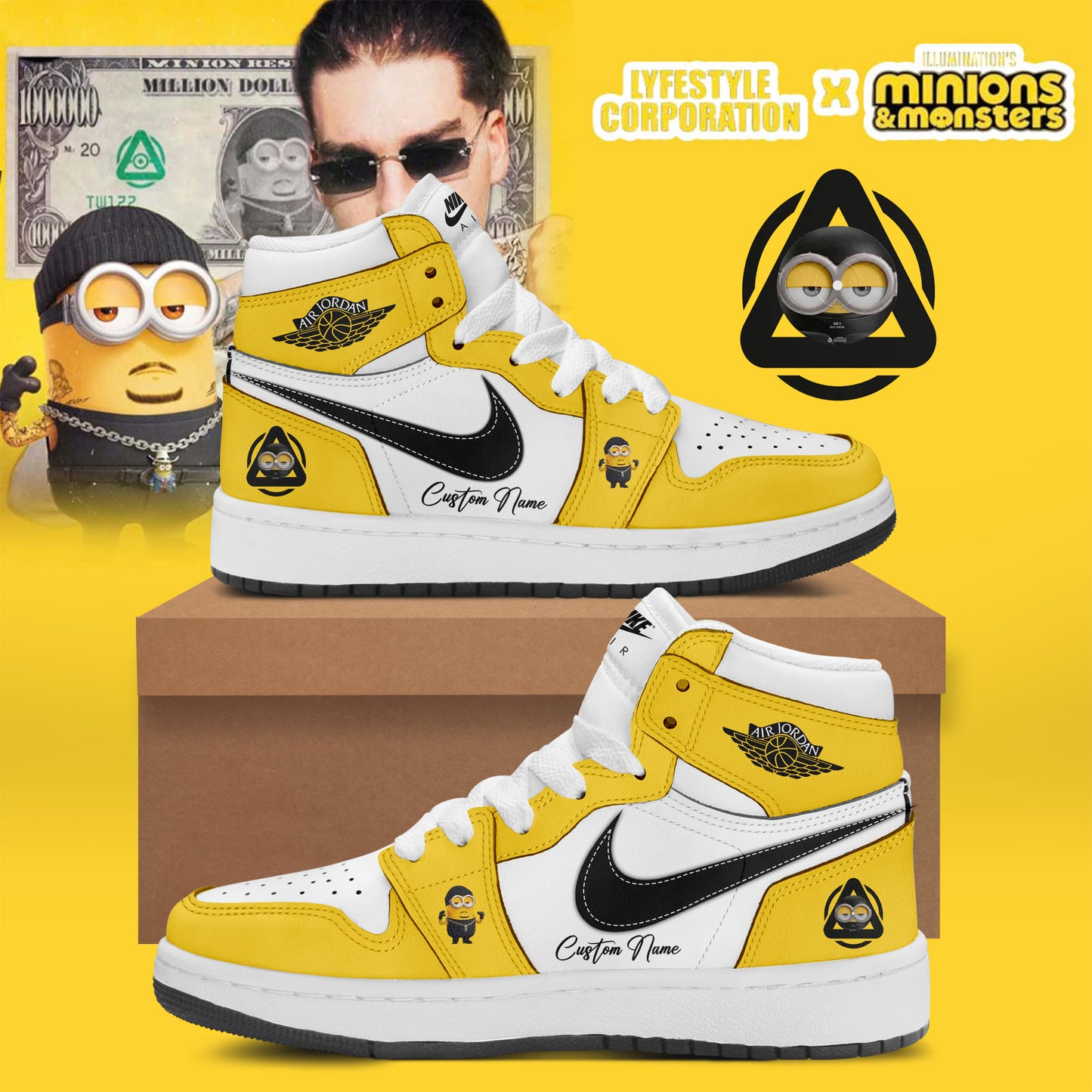 LYFESTYLE CORPORATION X MINIONS & MONSTERS Shoes 7