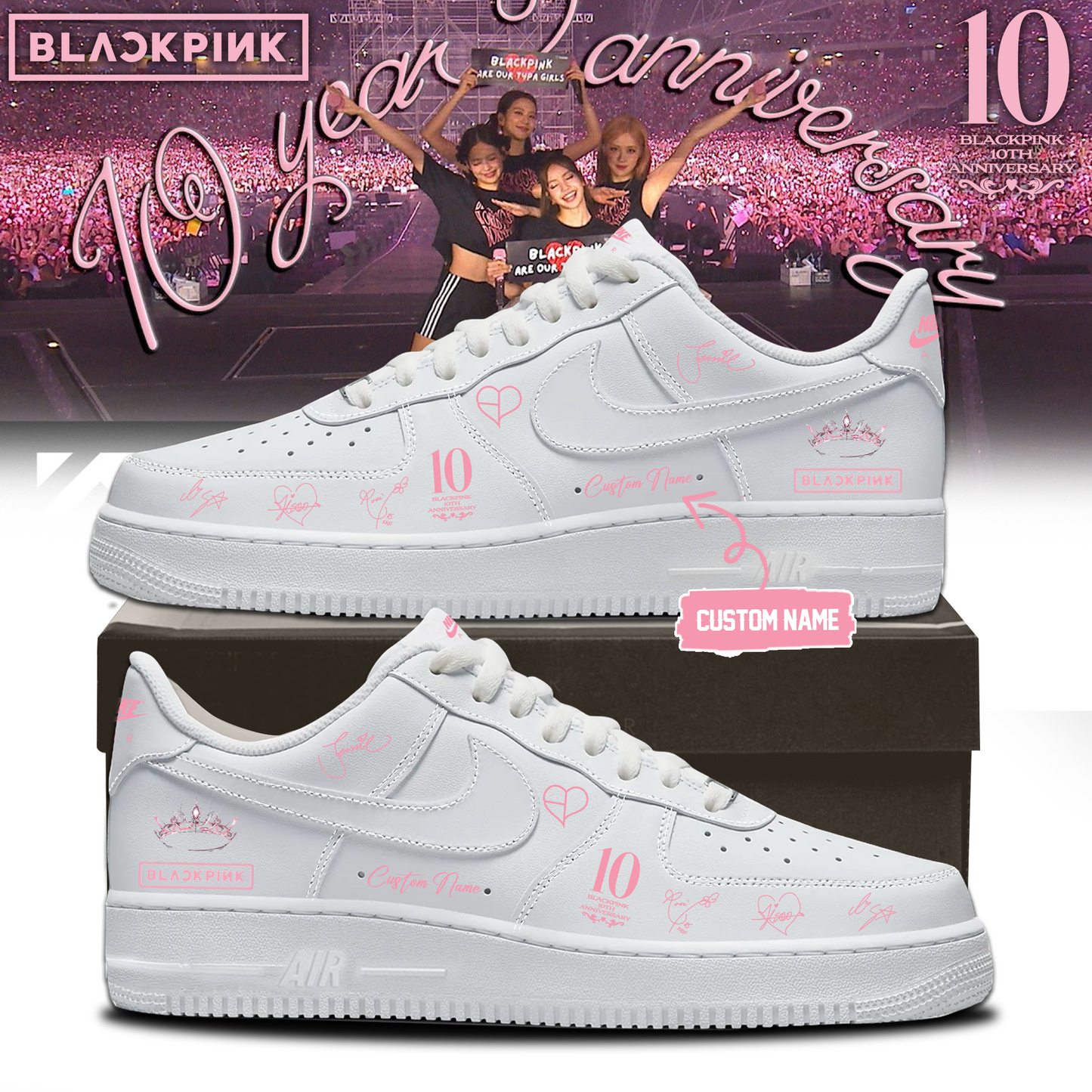 _.10TH ANNIVERSARY & COMEBACK EDITION Limited Edition Signature – Shoes 16
