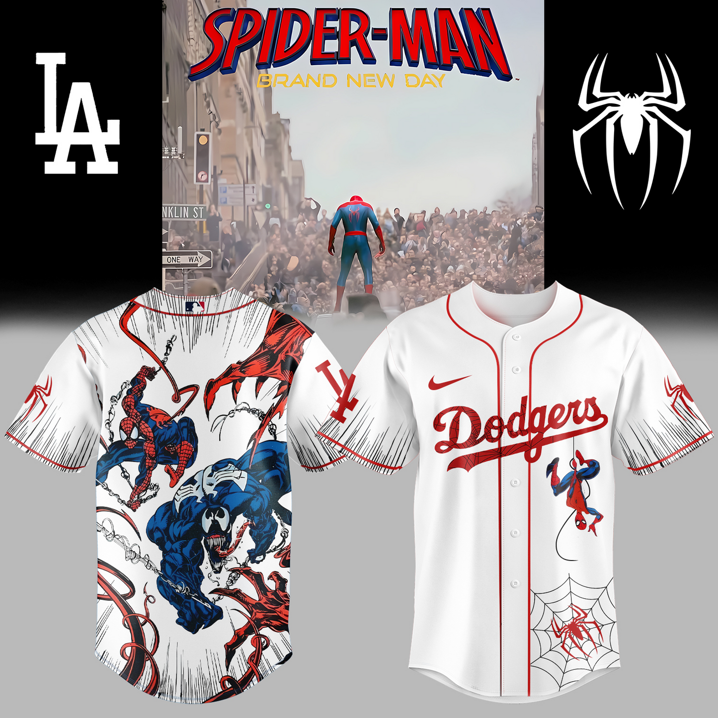 MLB ALL TEAM x Spider Man: Brand New Day Jersey