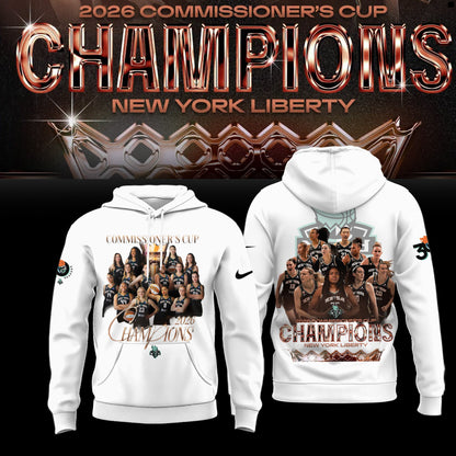 Liberty 🗽2026 Commissioner’s Cup Champions 🏀🏆 Hoodie