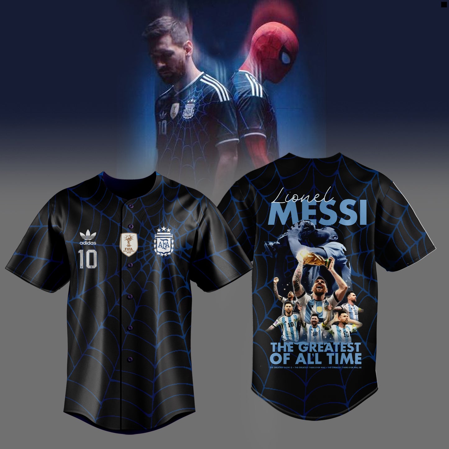 Limited Edition Messi x Spider-Man Jersey