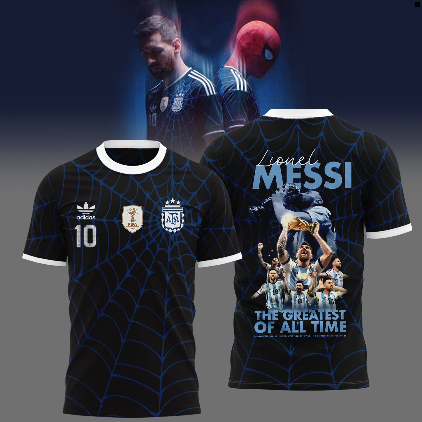 Limited Edition Messi x Spider-Man Shirt