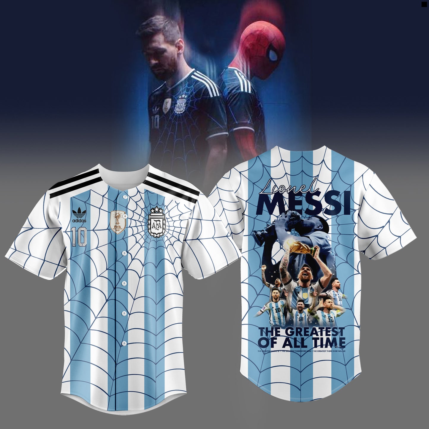 Limited Edition Messi x Spider-Man Jersey