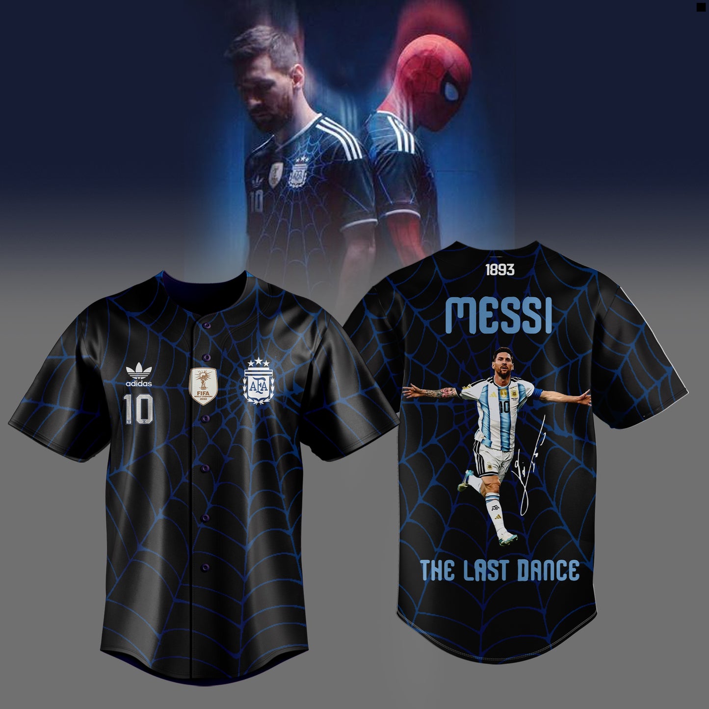 Limited Edition Messi x Spider-Man Jersey