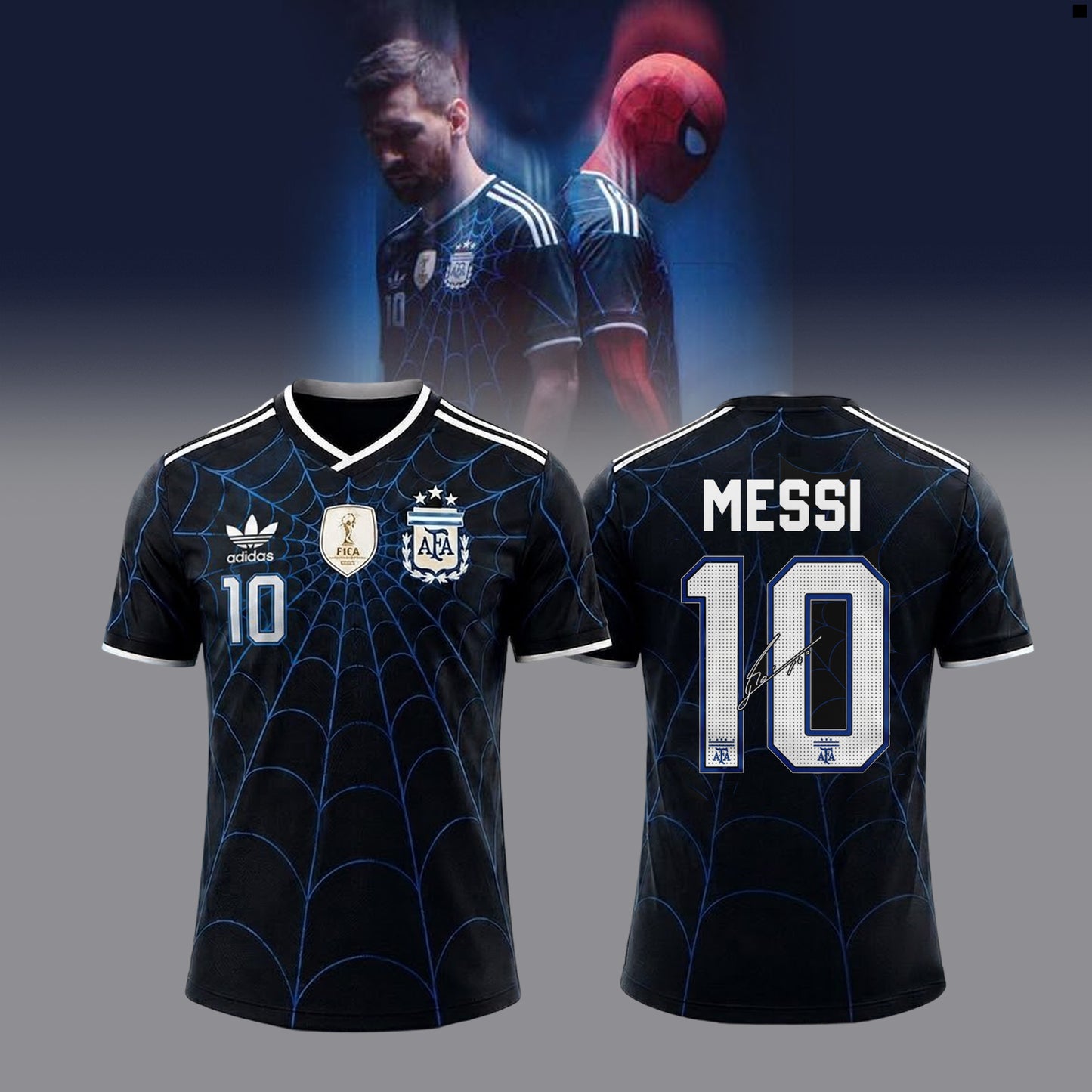 Limited Edition Messi x Spider-Man Jersey