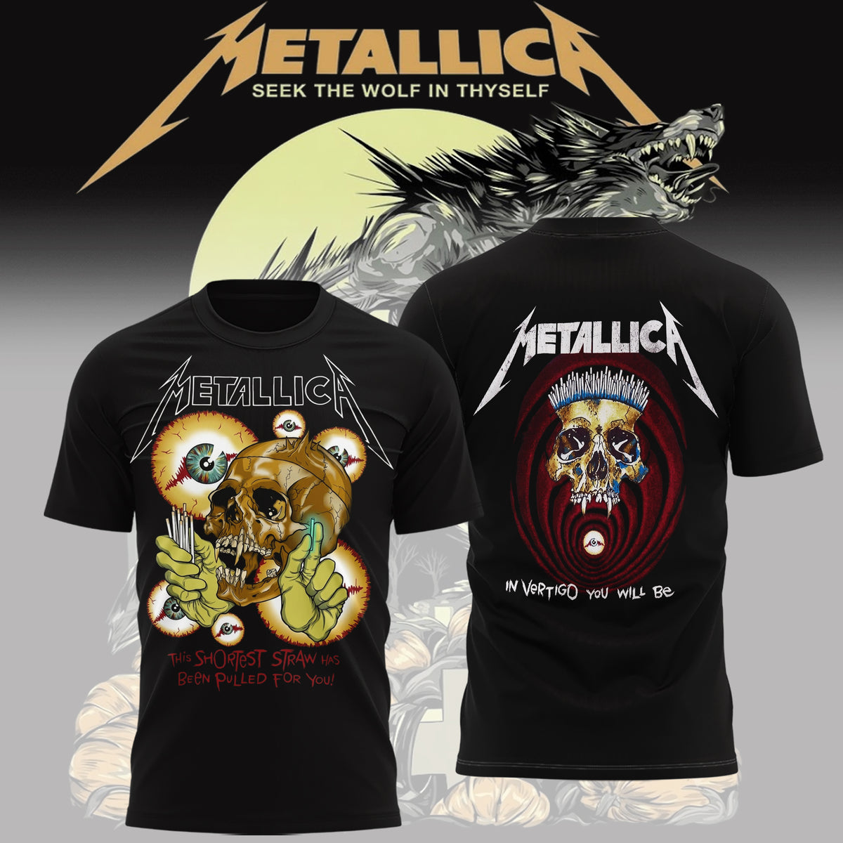 Limited Edition Metallica x Halloween 2026 Shirt