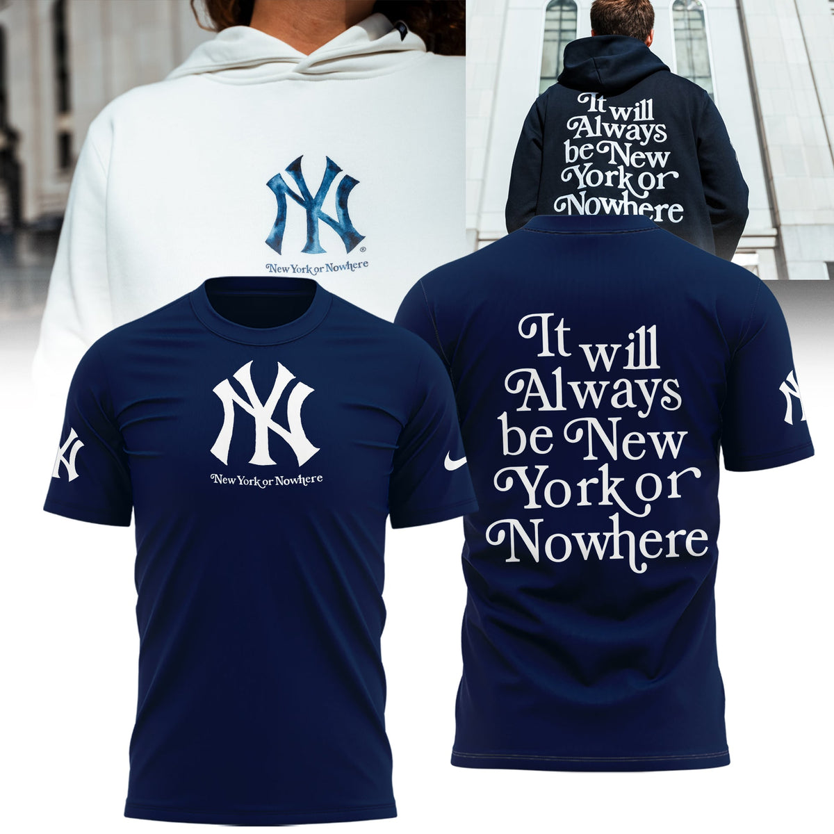Limited Edition NY It will always be New York or Nowhere T-shirt