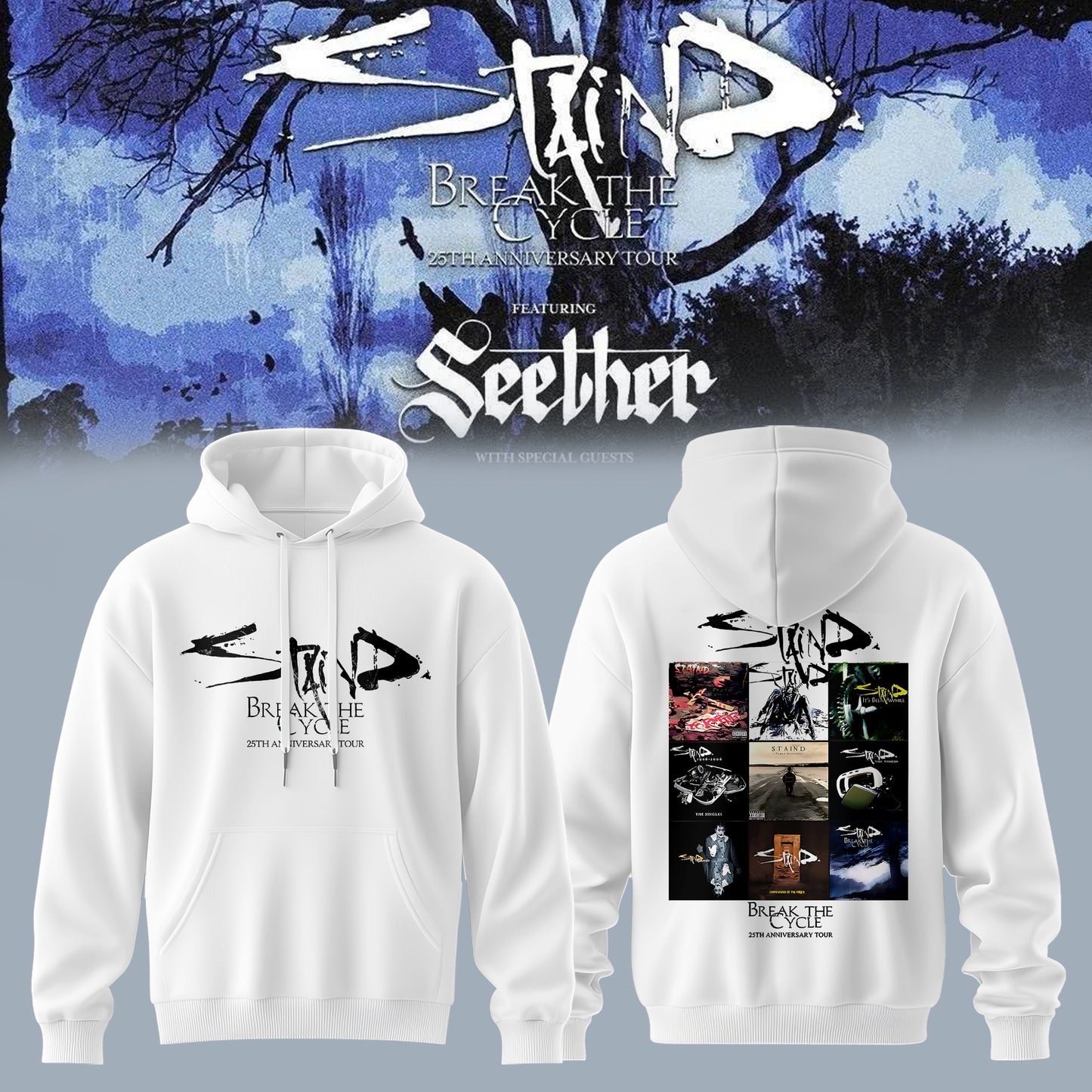 Break The Cycle 25th Anniversary Tour Limited Hoodie