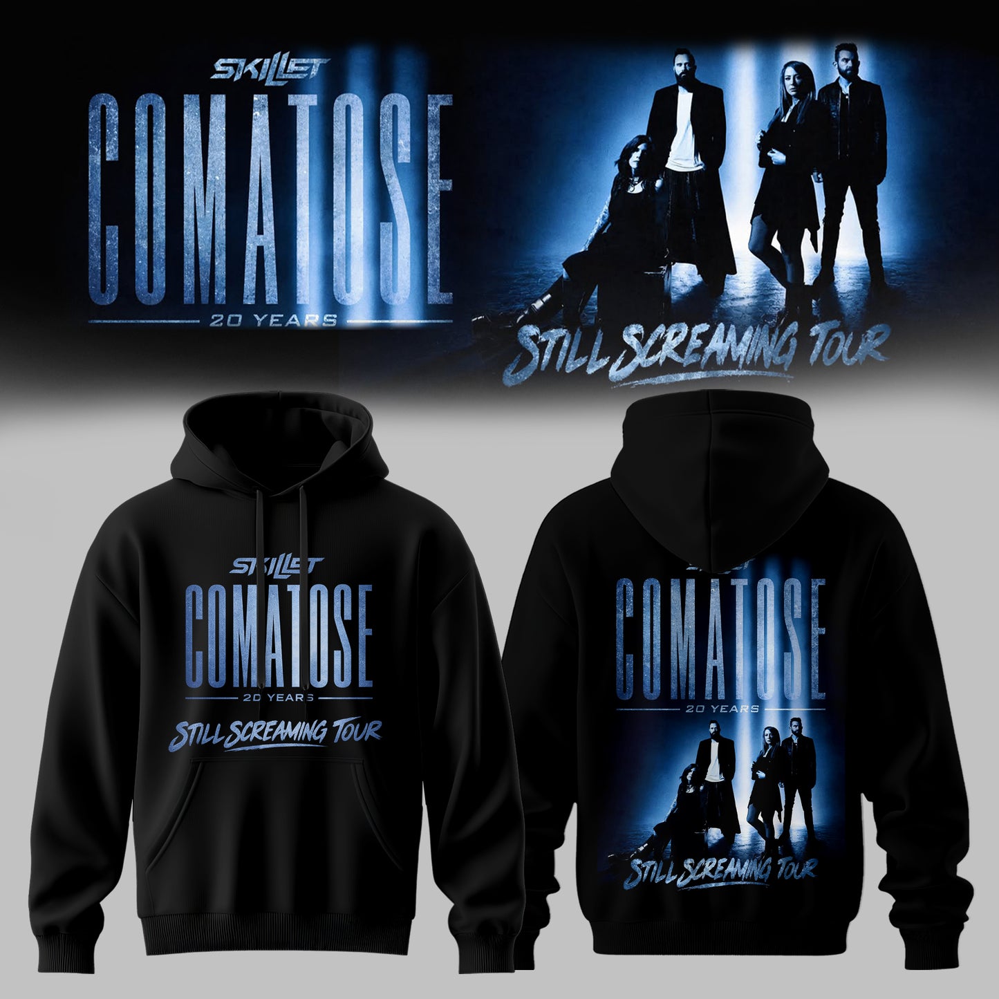 Comatose 20th Anniversary Tour 2026 Edition Hoodie