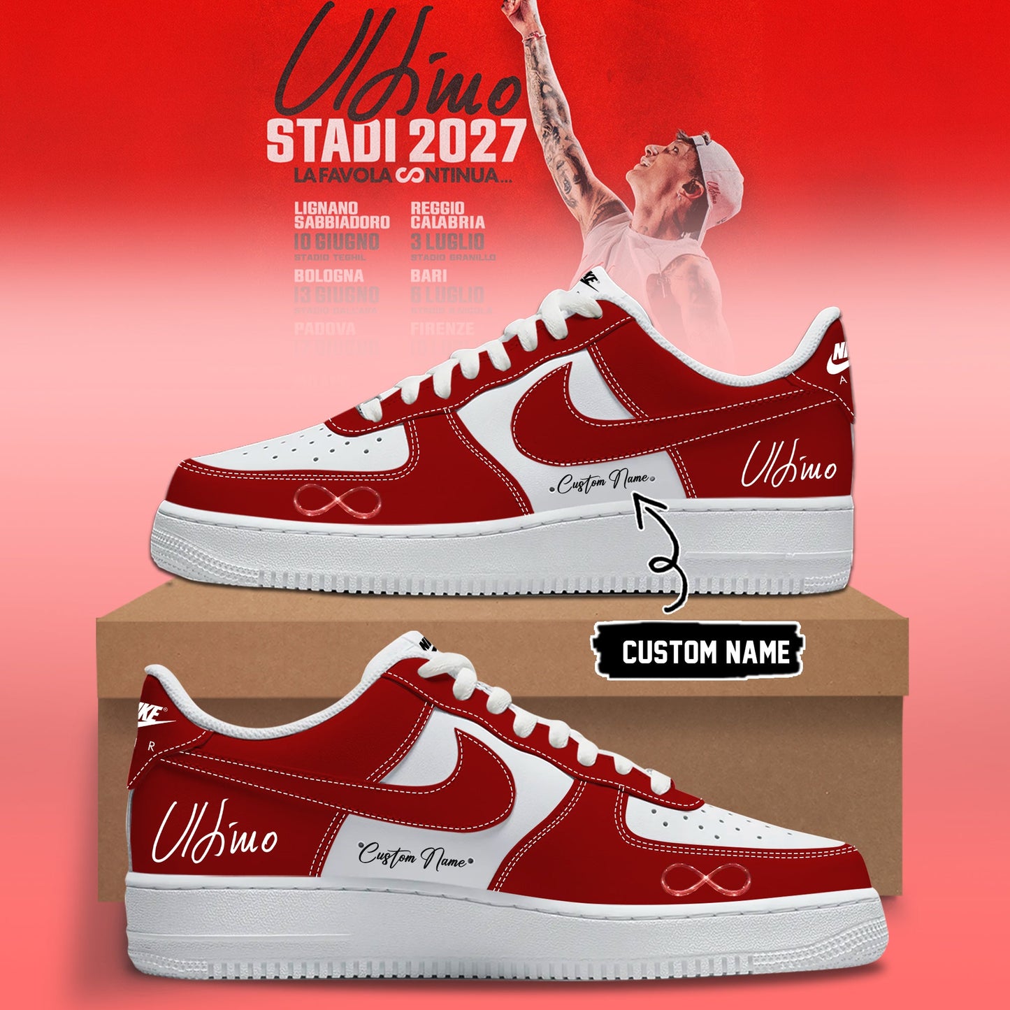 .Ultimo Stadi 2027 – La Favola Continua Shoes AF1