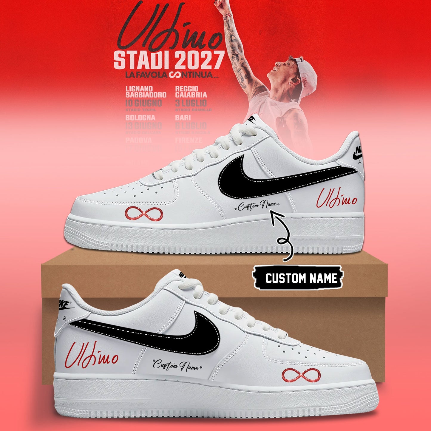 .Ultimo Stadi 2027 – La Favola Continua Shoes AF1