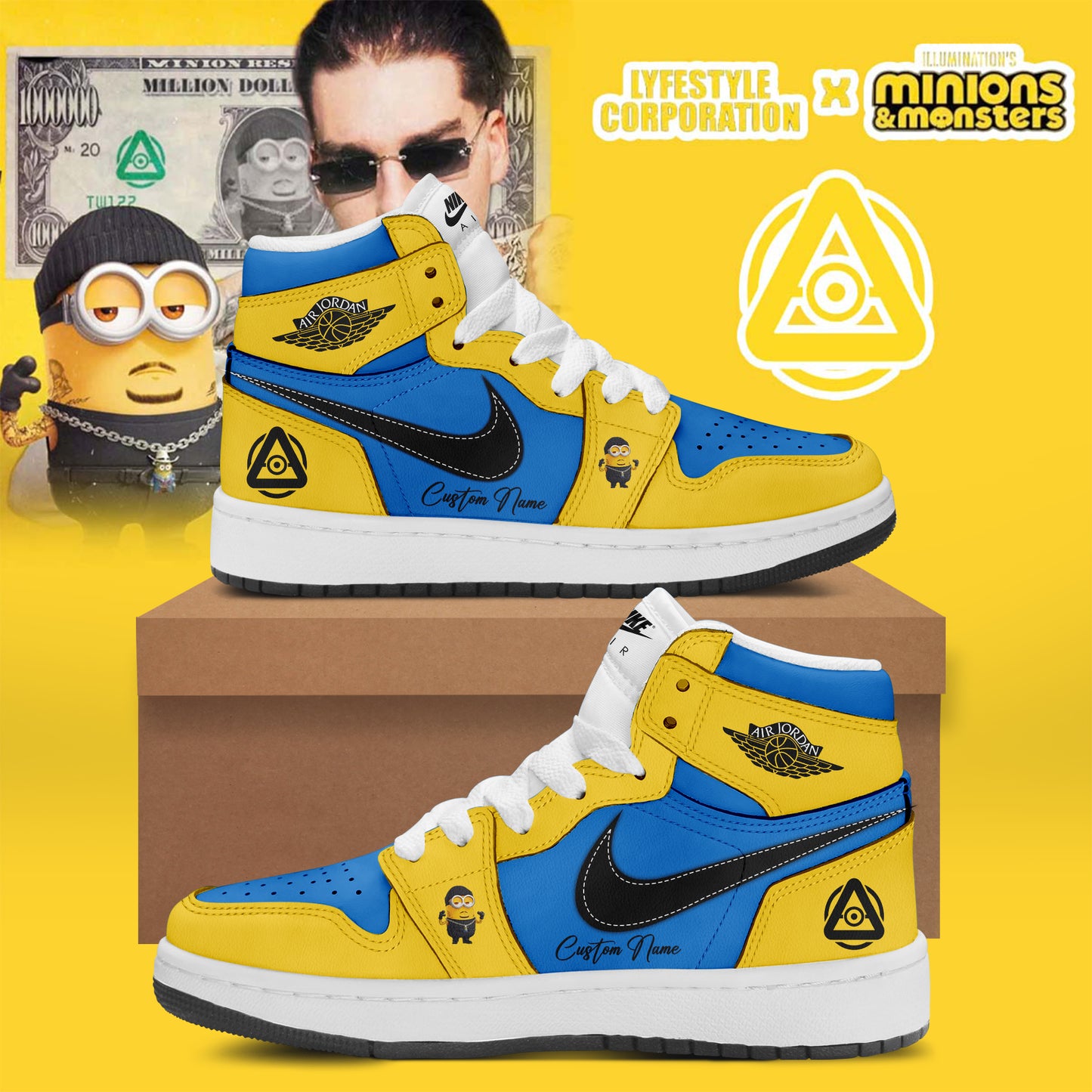 LYFESTYLE CORPORATION X MINIONS & MONSTERS Shoes 1