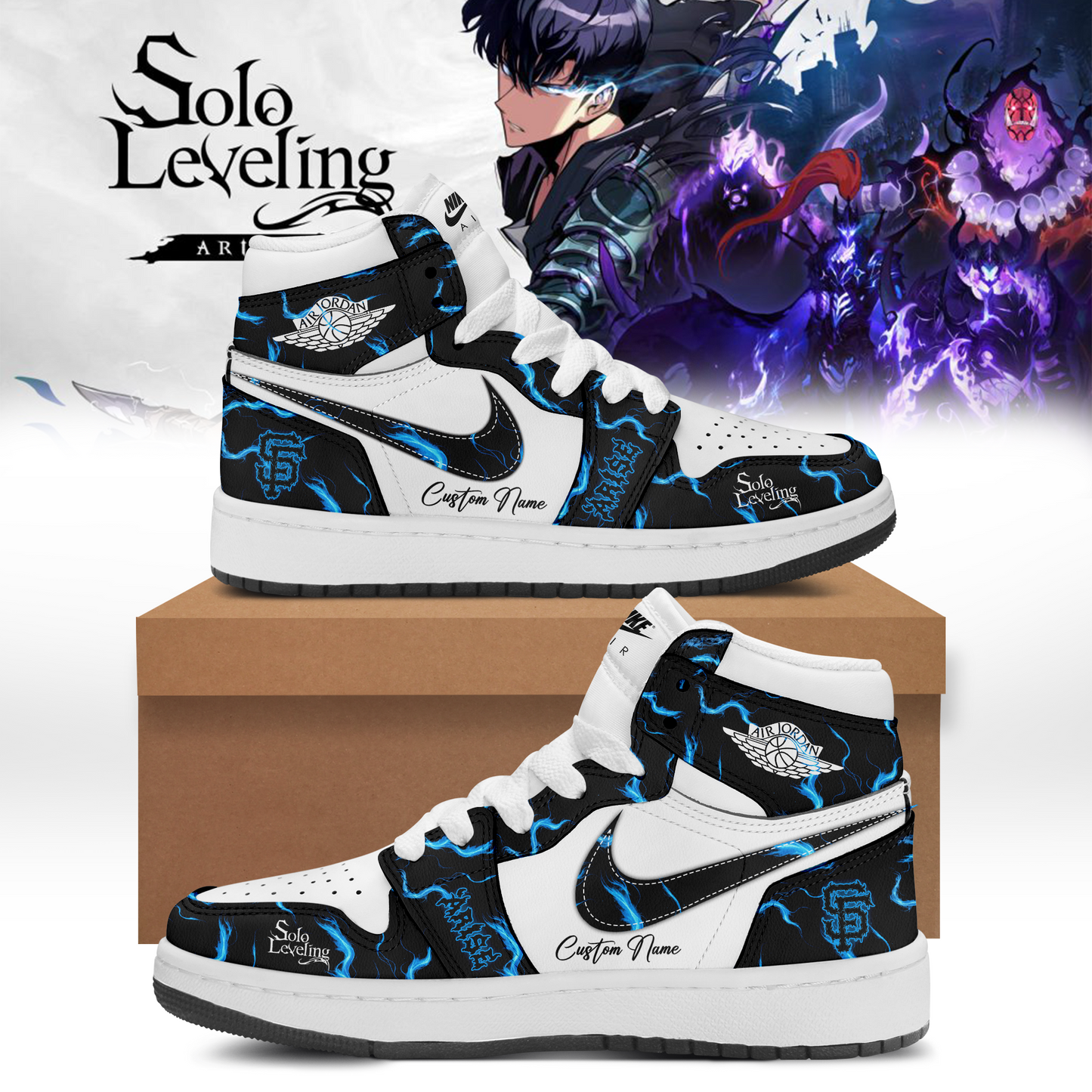 MLB ALL TEAMS x Solo Leveling Limited Shoes