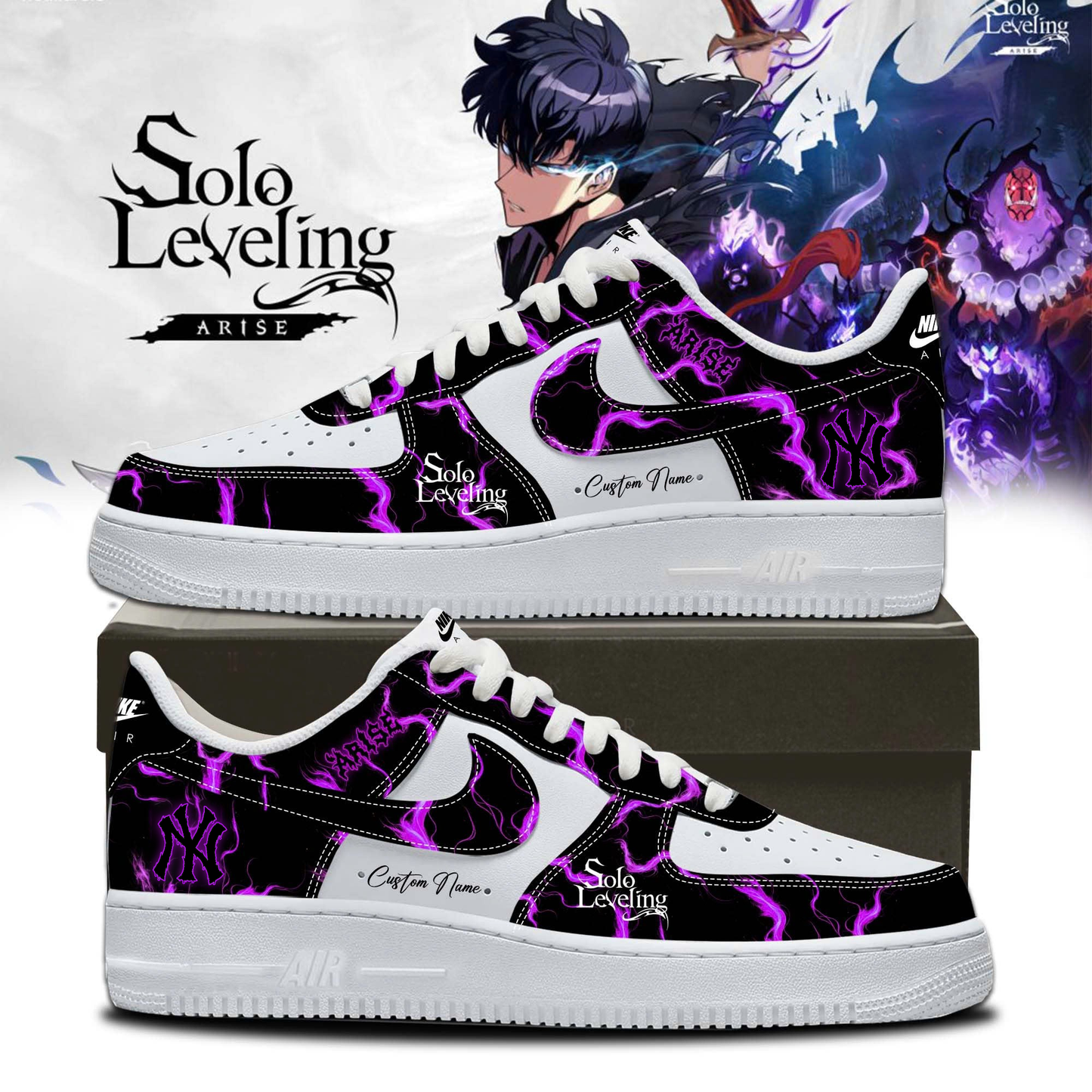 MLB ALL TEAMS x Solo Leveling Limited Shoes