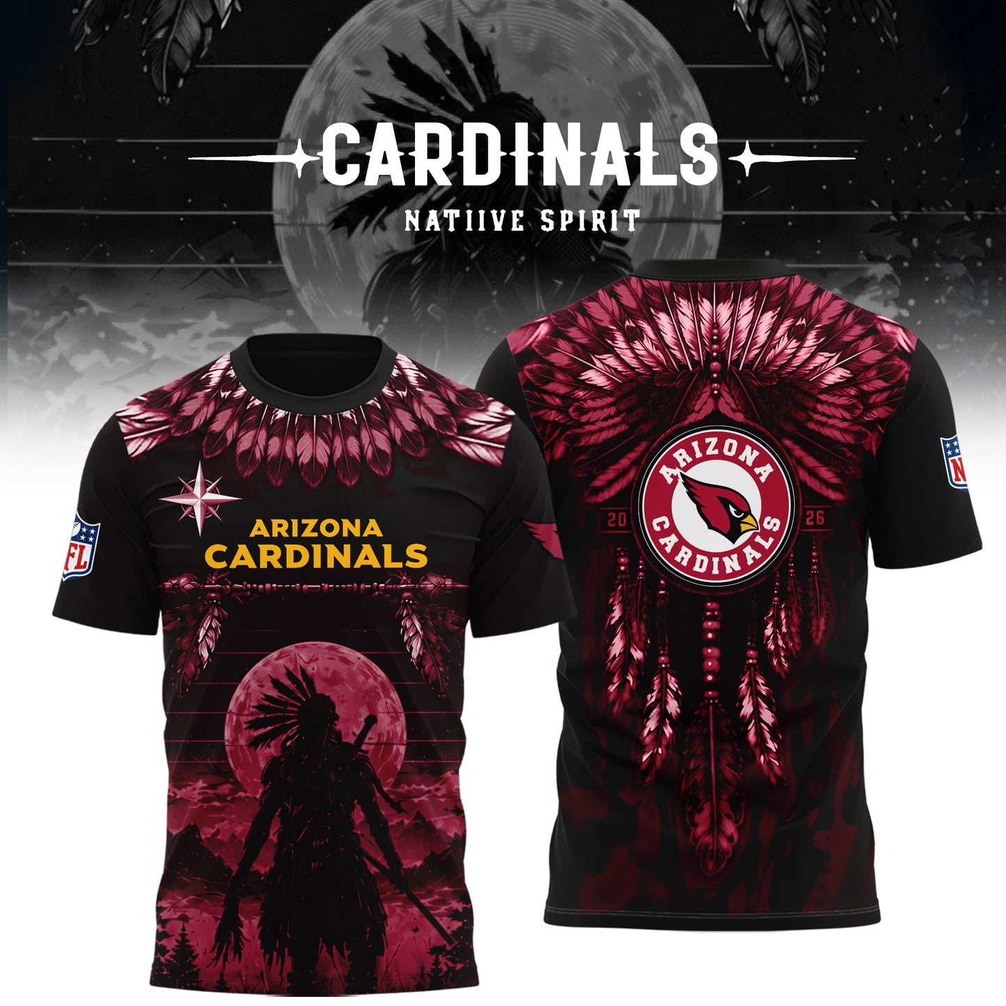 Limited Editon Washington Commanders Native Spirit Heritage 2026 Shirt