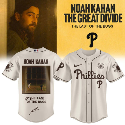 MLB All Team X Noah Kahan “The Great Divide: The Last Of The Bugs” Album 2026 Limited Edition Signature – Jersey