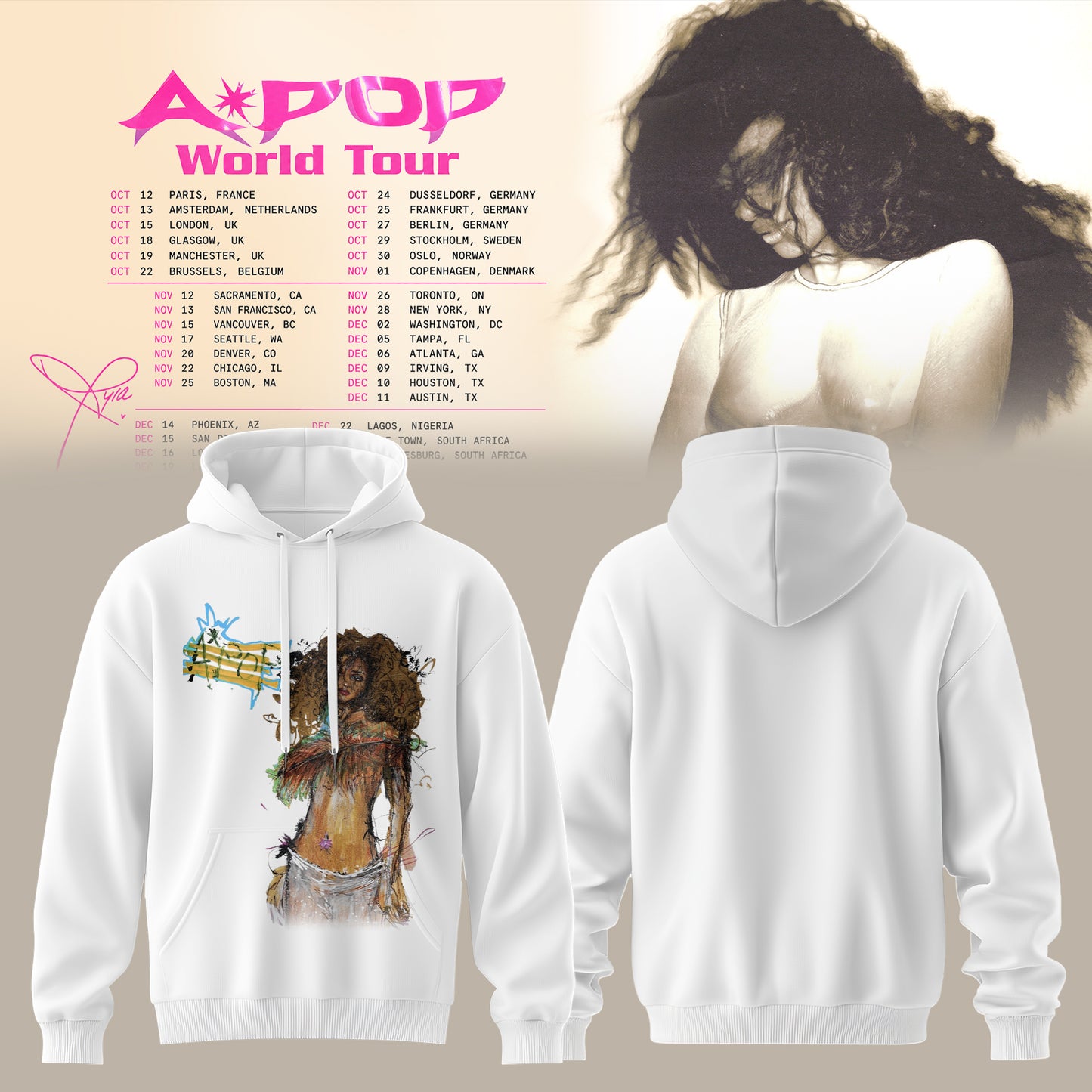 A*POP WORLD TOUR Hoodie