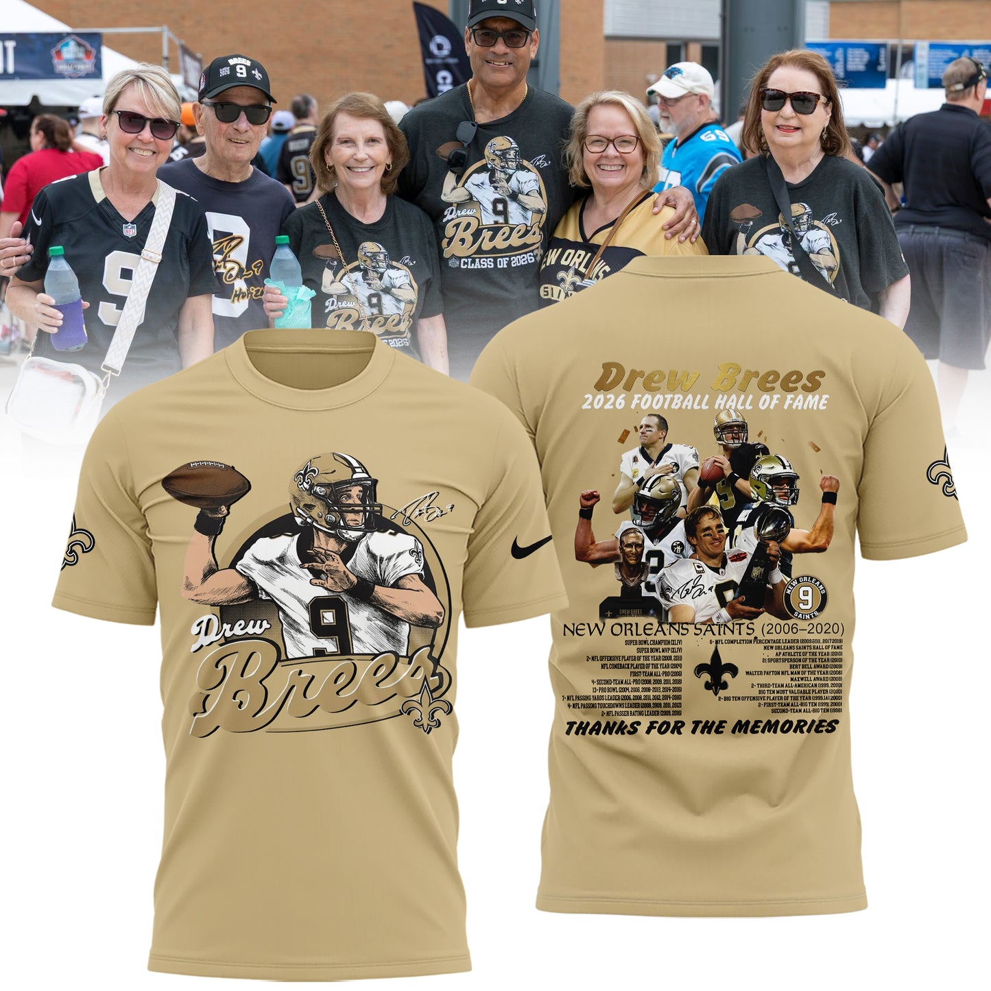 Limited Edition New Orleans Saints Drew Brees Shirt