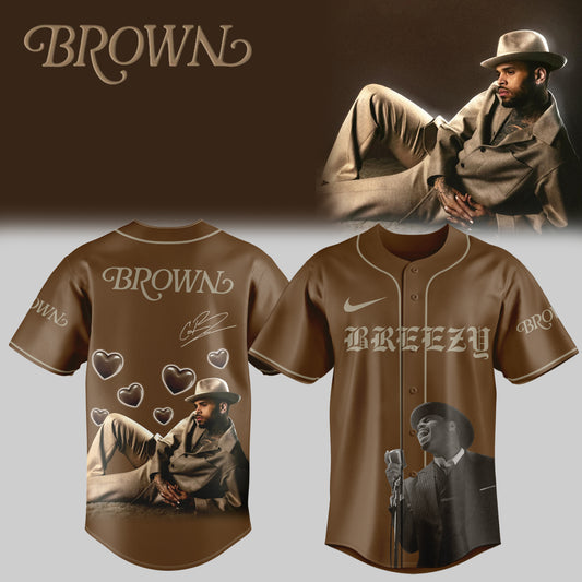 CHRIS BROWN’S BROWN ALBUM Jersey