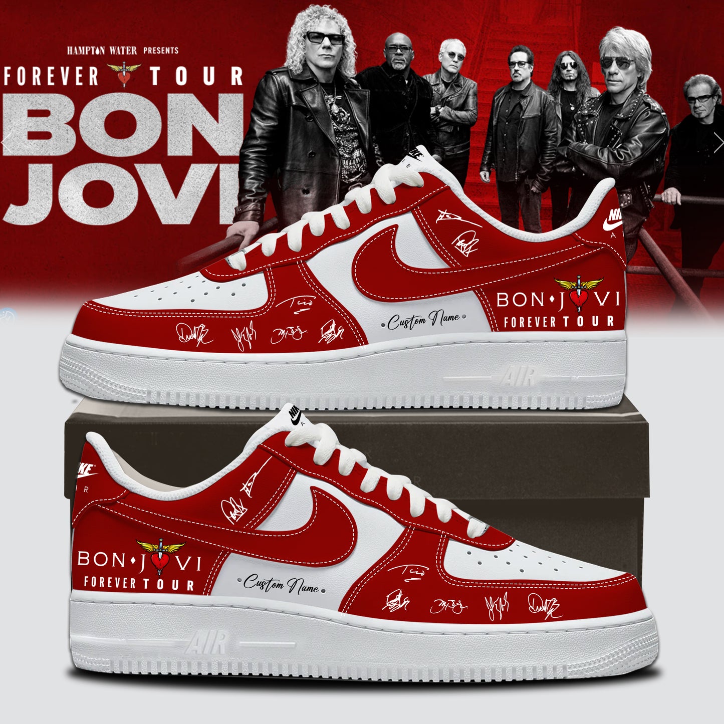 BON JOVI “Forever Tour” Signature Collection Limited Edition – Shoes 5