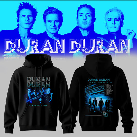 DURAN DURAN – UK & EU AUTUMN TOUR 2026 Limited Hoodie