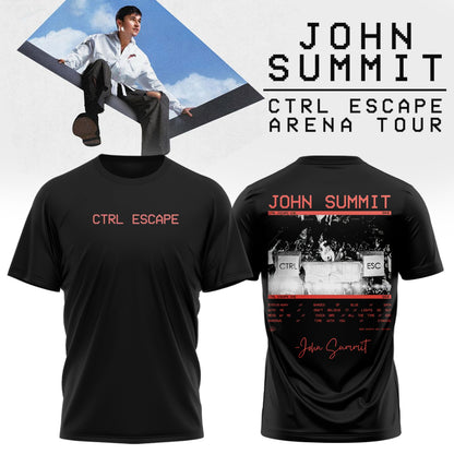 John Summit CTRL ESCAPE Signed TShirt