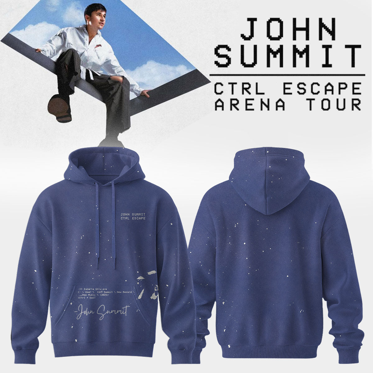 John Summit CTRL ESCAPE Signed Hoodie