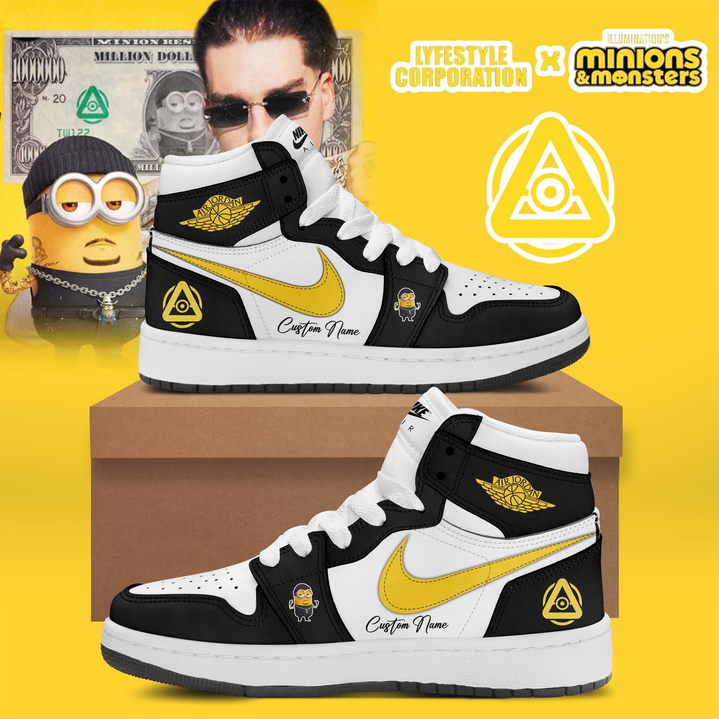 LYFESTYLE CORPORATION X MINIONS & MONSTERS Shoes 3