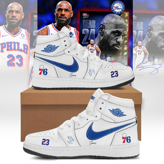 LeBron James Philadelphia 76ers Limited Edition Signature – Shoes 1