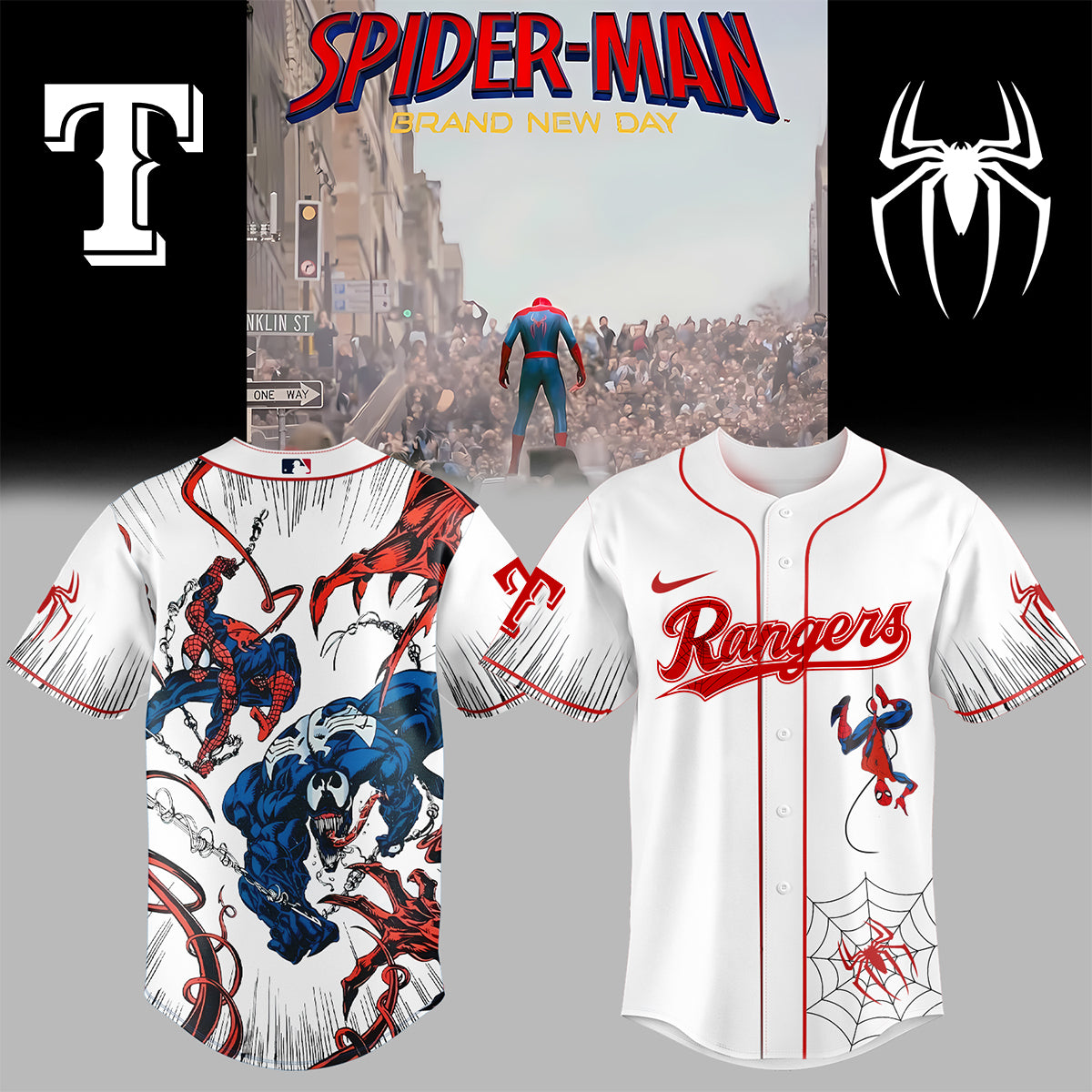 MLB ALL TEAM x Spider Man: Brand New Day Jersey