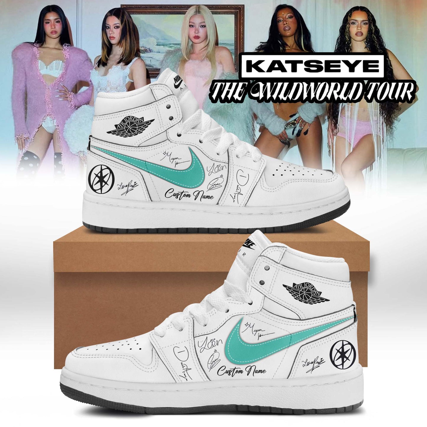 KATSEYE THE WILDWORLD TOUR Shoes 1
