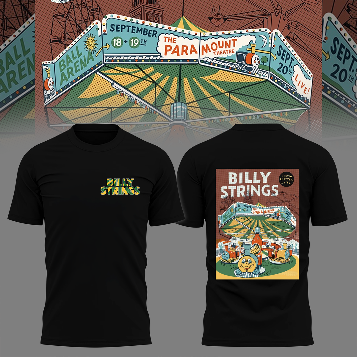 Limited Edition Billy Strings tour 2026 T-shirt