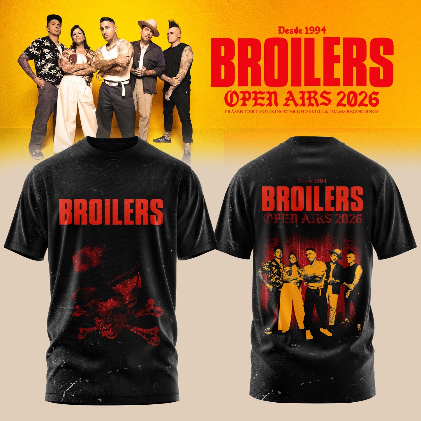 .Brlrs Open Airs 2026 3D All-Over Print T-Shirt V3