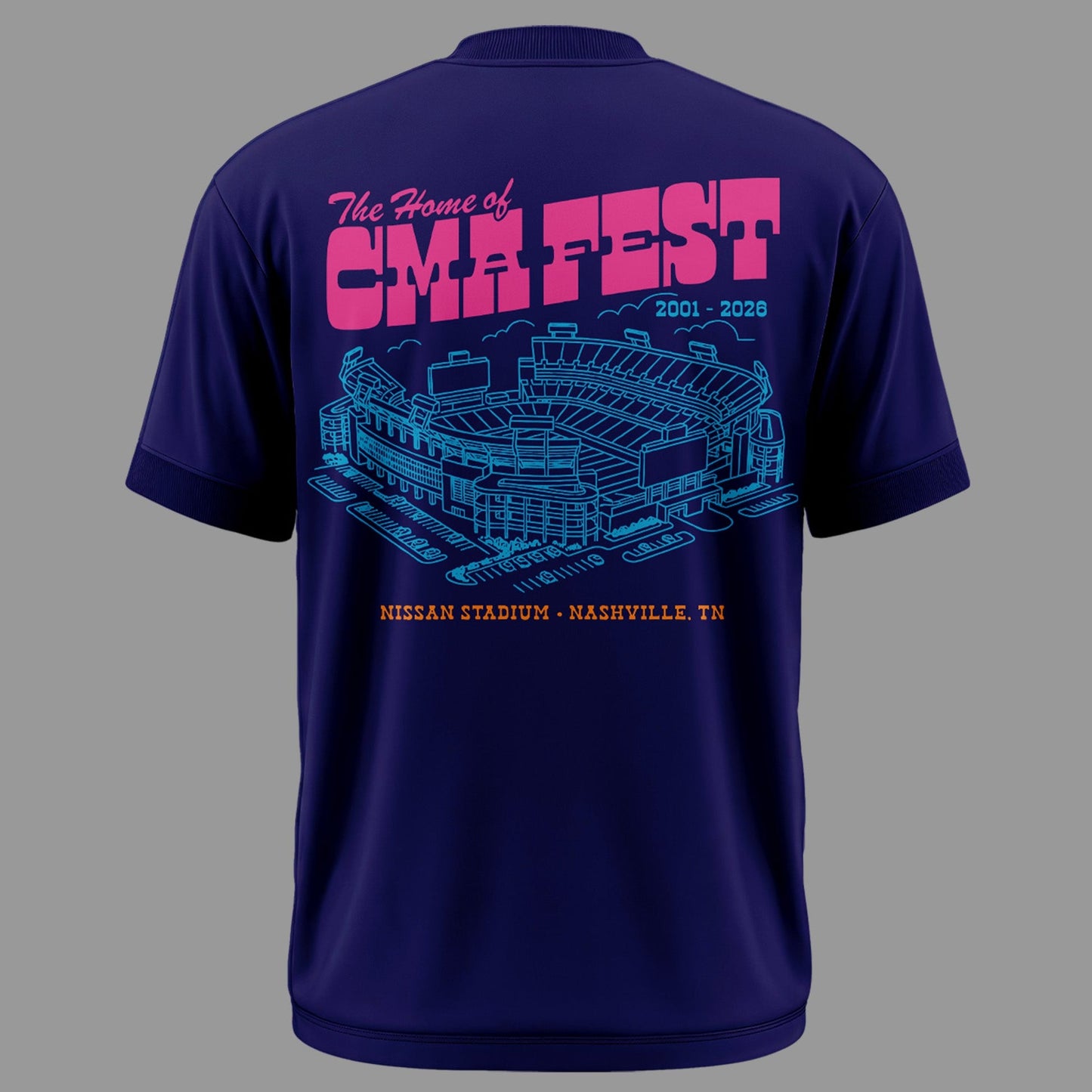 Limited Edition CMA FEST Nissan Stadium Tshirt 2026