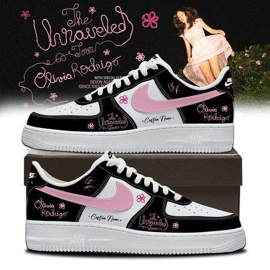 Olivia Rodrigo The Unraveled Tour signed Shoes 2