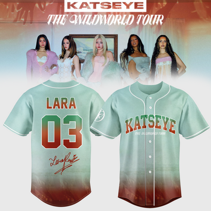 KATSEYE THE WILDWORLD TOUR Jersey