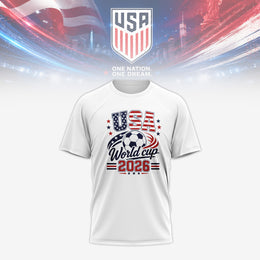 USA Soccer Team Fan Tee for World Cup 2026