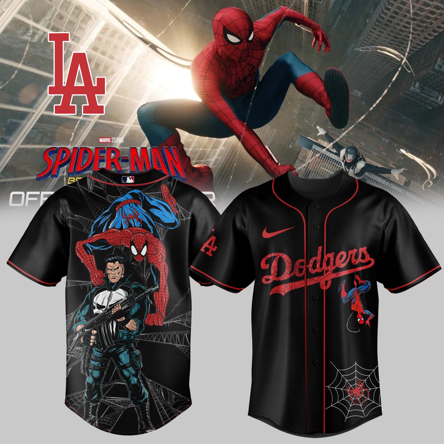 MLB ALL TEAM x Spider Man: Brand New Day Jersey