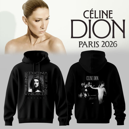 CELÍNE DION: LIVE IN PARIS 2026 Limited Hoodie