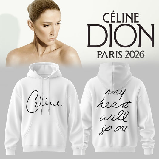CELÍNE DION: LIVE IN PARIS 2026 Limited Hoodie