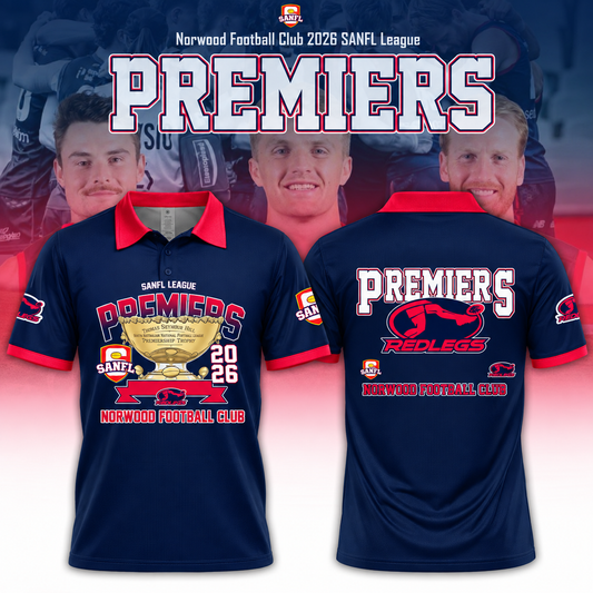 , Norwood Football Club 2026 SANFL Premiers Polo Limited Edition