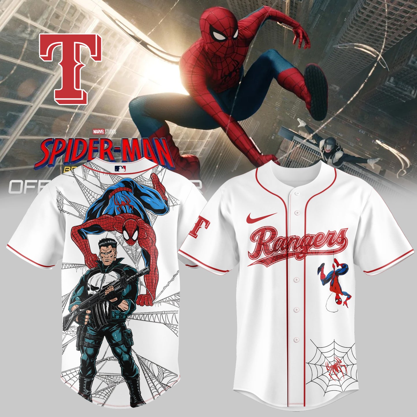 MLB ALL TEAM x Spider Man: Brand New Day Jersey